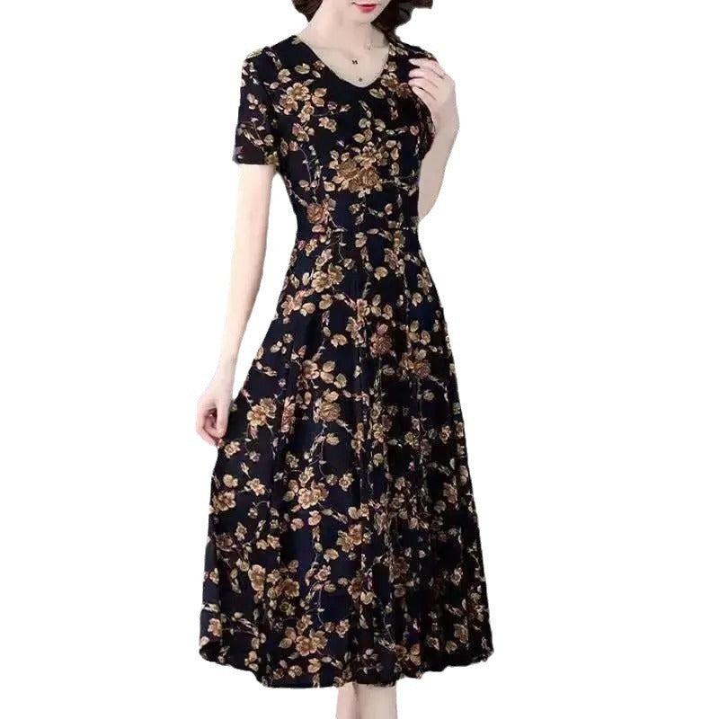 Dress High-end Western Style Plus Size Women