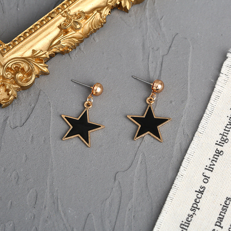 Long Personalized Net Red Earrings Simple Earrings