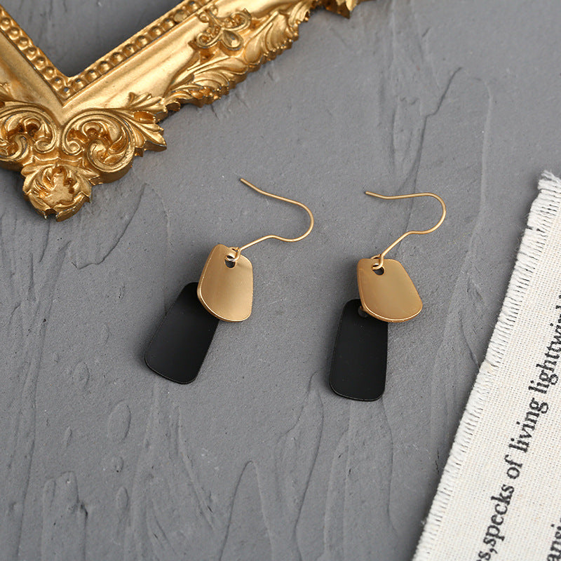 Long Personalized Net Red Earrings Simple Earrings