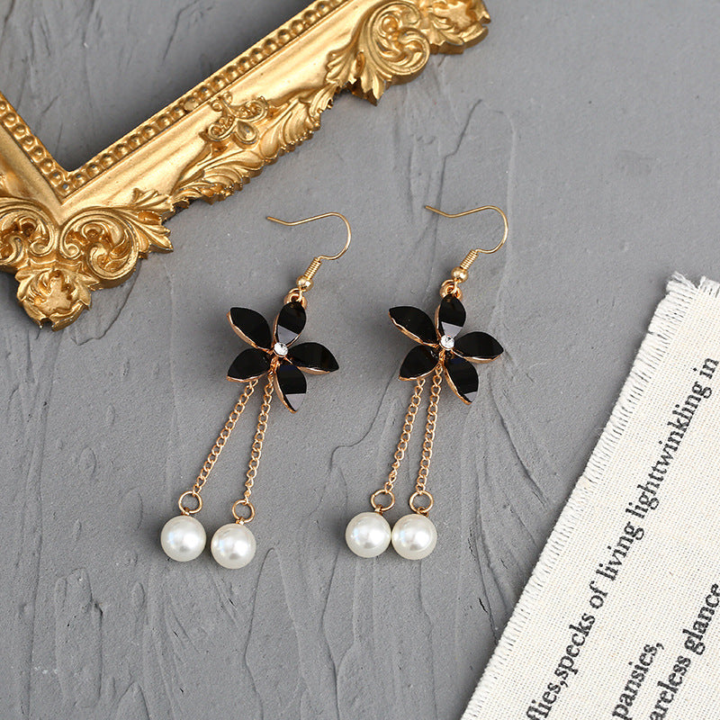 Long Personalized Net Red Earrings Simple Earrings