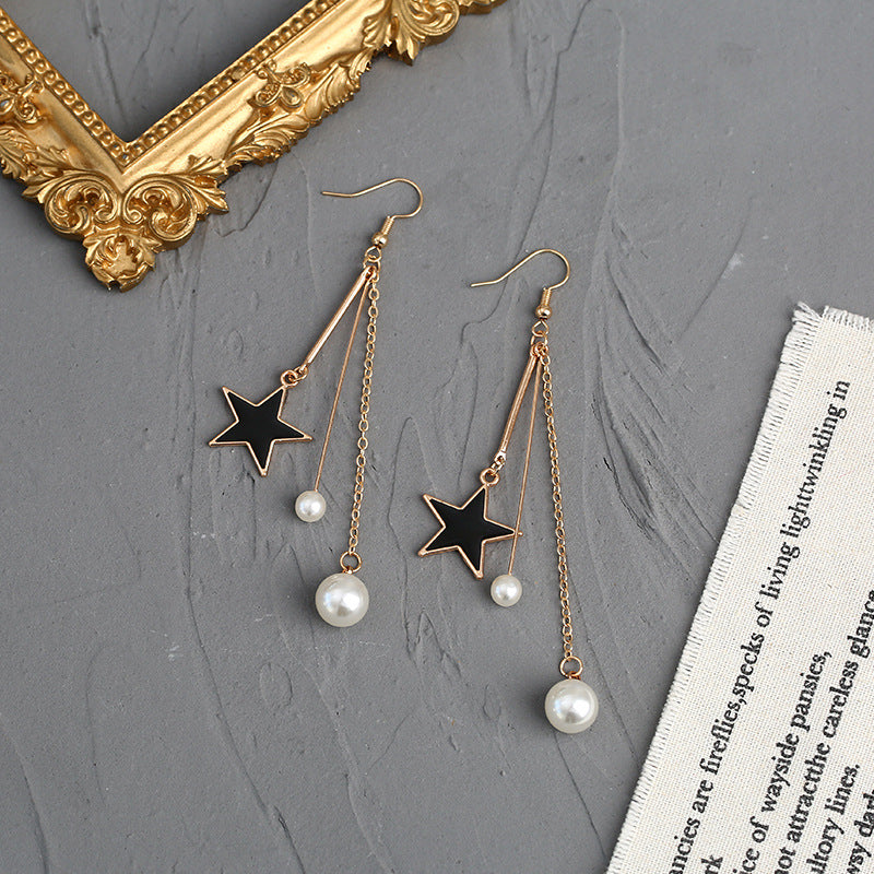 Long Personalized Net Red Earrings Simple Earrings