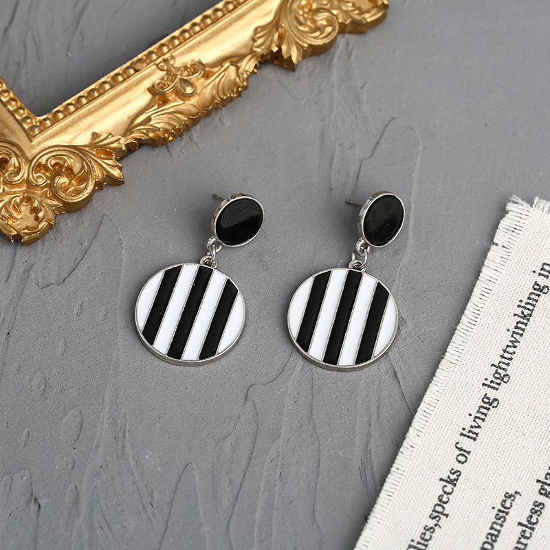 Long Personalized Net Red Earrings Simple Earrings