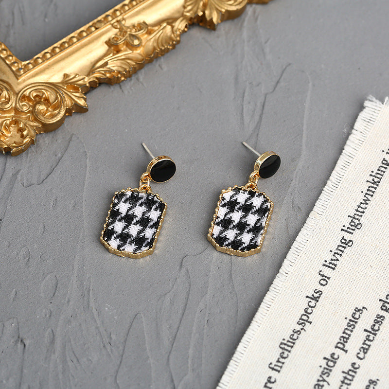 Long Personalized Net Red Earrings Simple Earrings