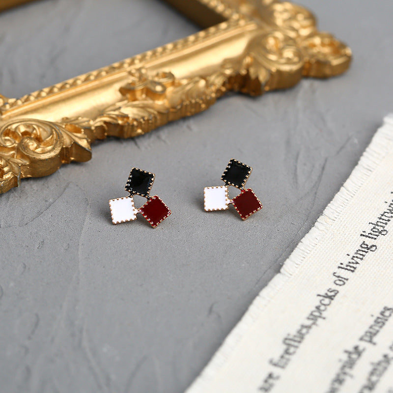 Long Personalized Net Red Earrings Simple Earrings