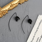 Long Personalized Net Red Earrings Simple Earrings