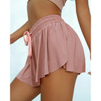 Scrunch-Skirt Cycling-Biker-Shorts Butt Gym-Workout Marathon Running Women for Girls