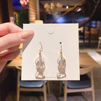 925 Silver Pin Earrings Women