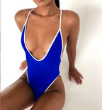 Sports one-piece swimsuit bikini