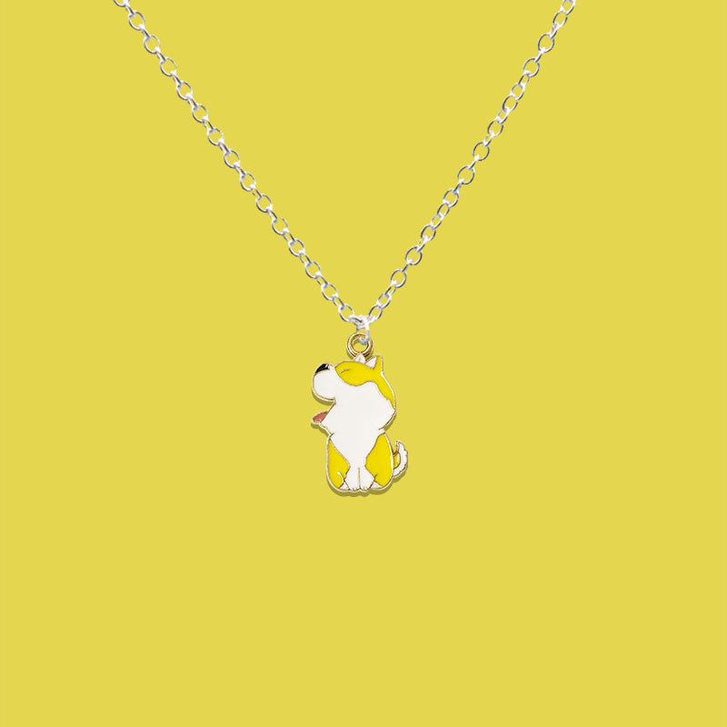 Original Cat And Sweet Dog Necklace Pendant