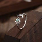 Fashionable And Creative Sun Cats Eye Ring