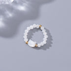 Couple Couple Rings Free Size Sweet Cute Cat Ring Black And White Cat Head Index Finger Ring