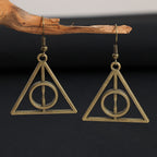 Women's Triangle Wings Vintage Earrings
