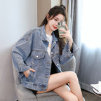 Korean Style Bf Loose Age-reducing Jacket Top