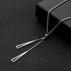 Womens French-style Double-layer Necklace