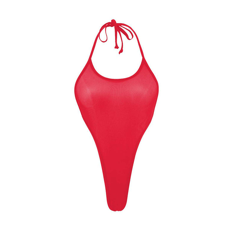 High-waisted One-piece Swimsuitbikini