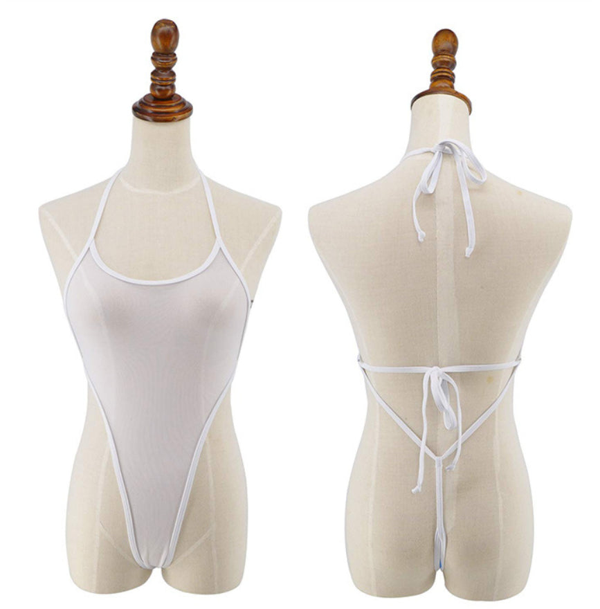 High-waisted One-piece Swimsuitbikini