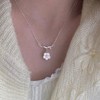 Versatile And Fresh Cherry Blossom Necklace