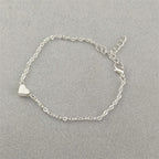 Cross Pendant Double-layer Bracelet Personality Ball Bead Chain Love Cut Black