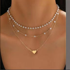 Bow-knot Clavicle-length Tassel Pendant Necklace