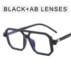 Fashionable Double-beam Polygonal Sunglasses For Men And Women