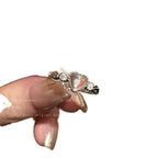 Niche Design Heart-shaped Adjustable Open Ring