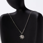 Sunlight-inspired Pendant Necklace Bold Clavicle Chain