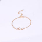 Fashion And Simple Ship Anchor Bracelet