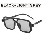 Fashionable Double-beam Polygonal Sunglasses For Men And Women