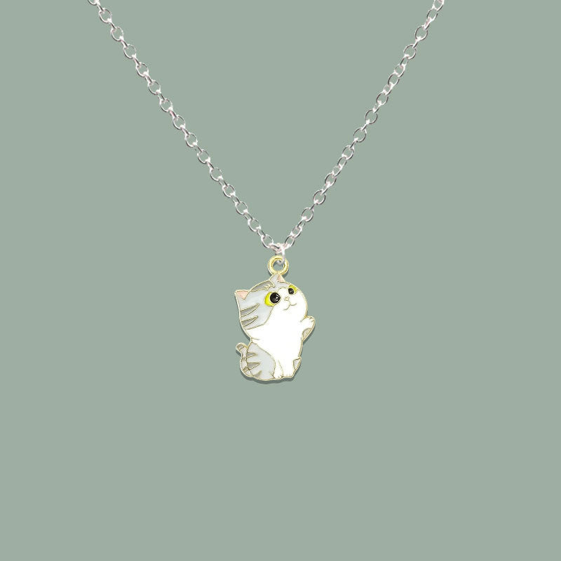 Original Cat And Sweet Dog Necklace Pendant