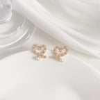 925 Silver Pin Earrings Women