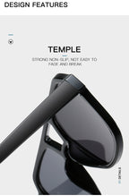 Square Double Beam Sunglasses Men And Women Retro Personality